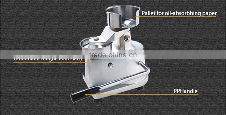 Aluminum-magnesium Alloy Hand Operate Hamburger Patty Maker