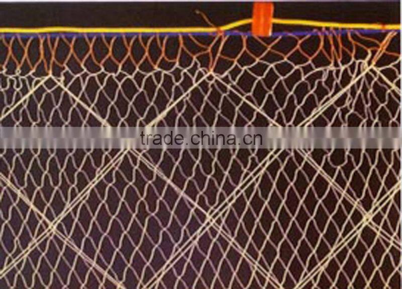 Trammel Net, Nylon monofilament or Nylon / Polyester twine