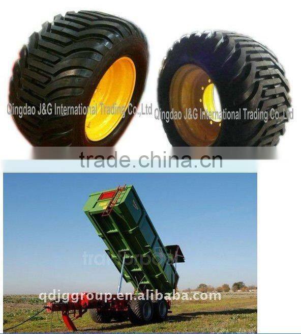 High flotation tires 550/45-22.5 TRC-03S