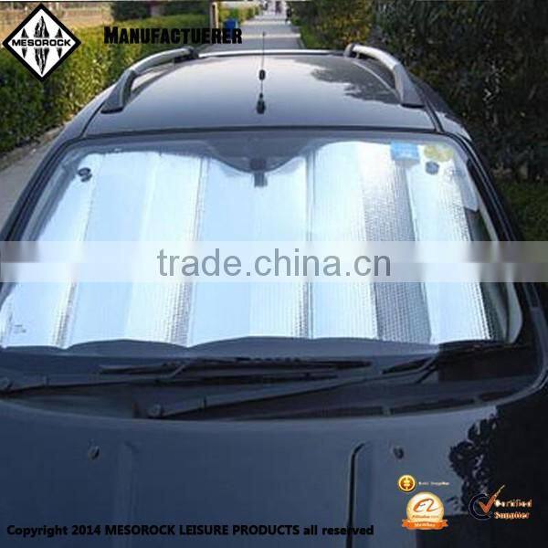 Wholesale cheap silver car front window sun shade car sun visor