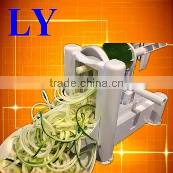 plastic colorful tri blade vegetable slicer