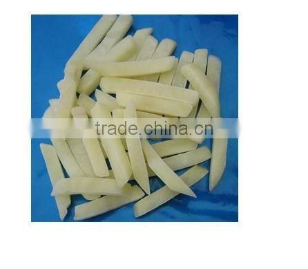 Cutting potato chip machine