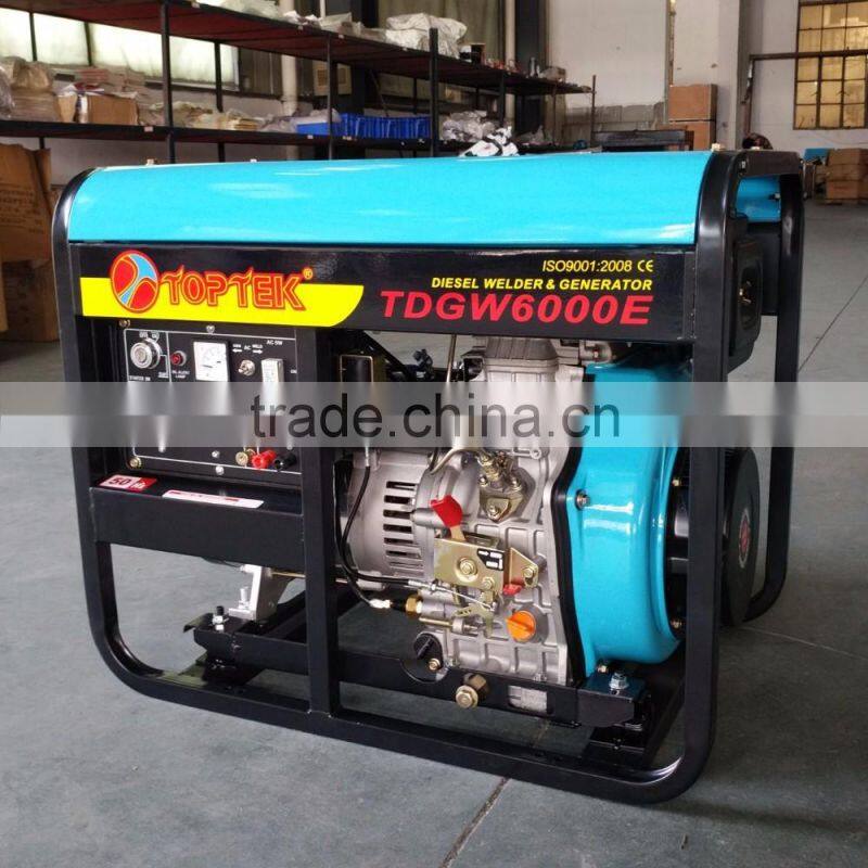 open type 186fa 418cc diesel generator welding machine