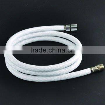 White Nylon Wire Braided Kitchen Hose