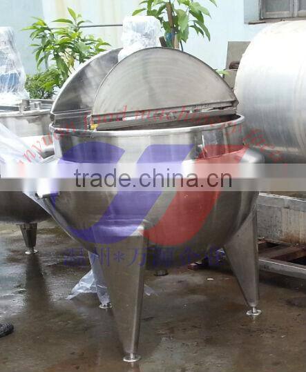 500L steam heating cooking kettle cooking pot