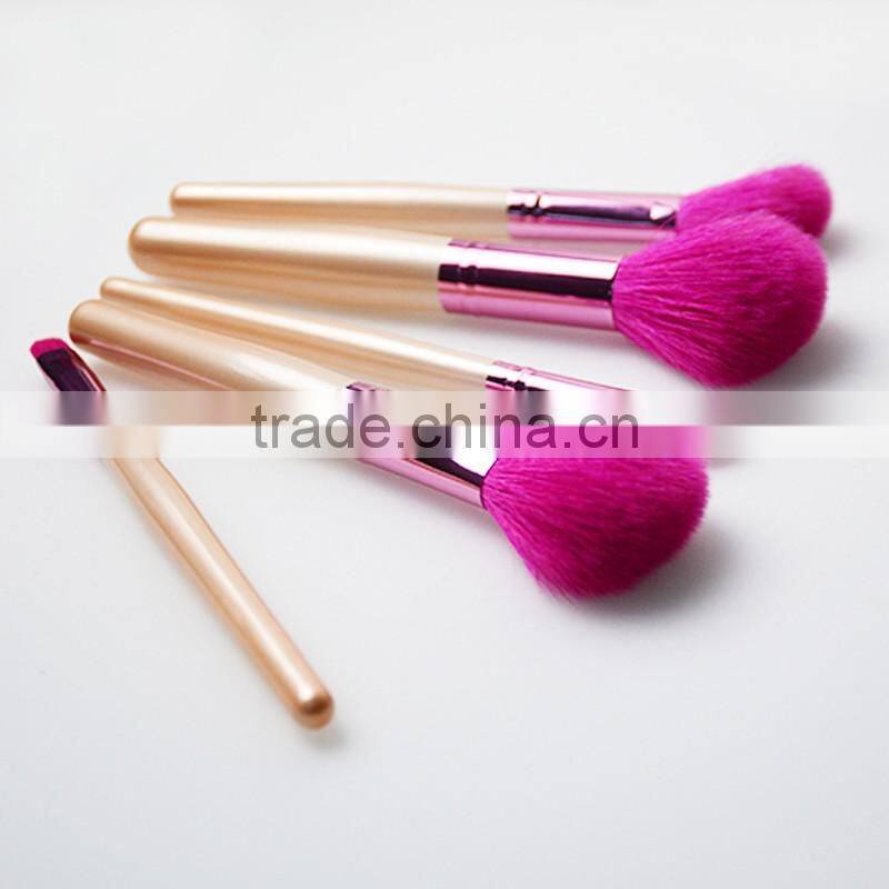 Hot sales Cheek Use and Goat Hair Brush Material personalized makeup brushes