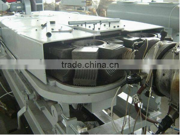 Plastic double wall corrugated pipe making machine