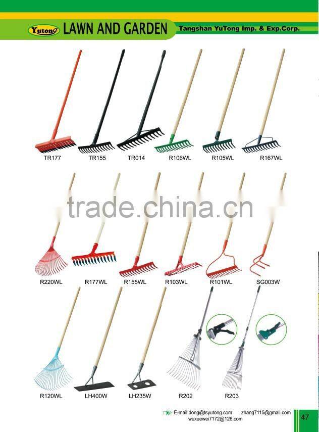 LONG HOE WITH HANDLE LH400