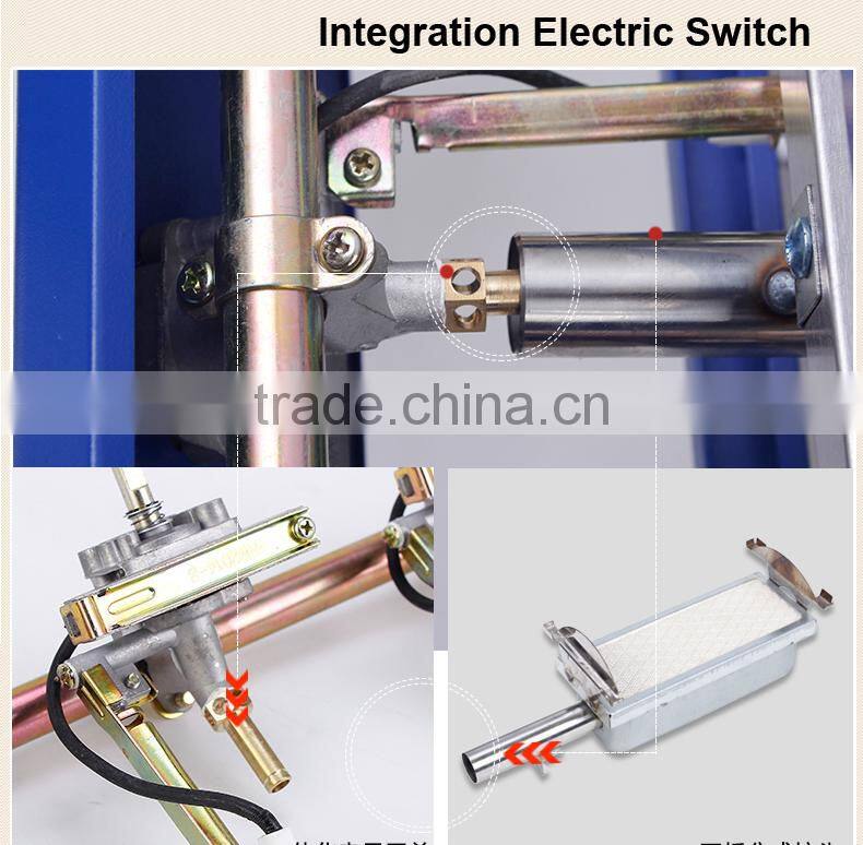 8 big heads Barbecue Grill