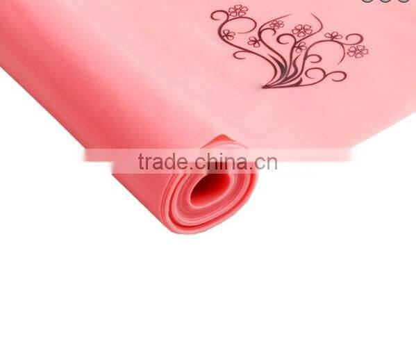 Latex flat pilate exericise resistance bands