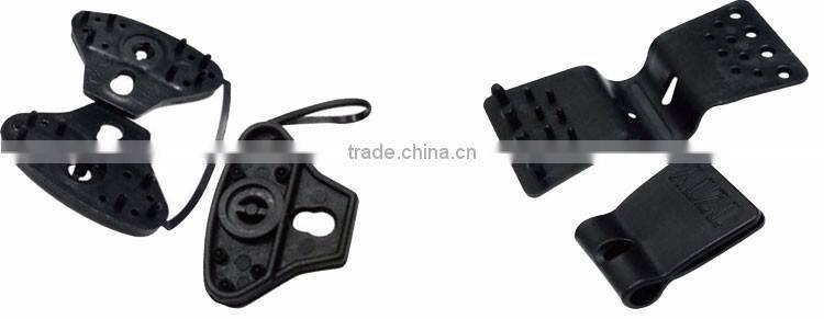 Anti insect net black circle plastic clip