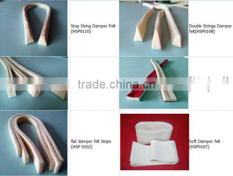china factory supply piano keyboard felt