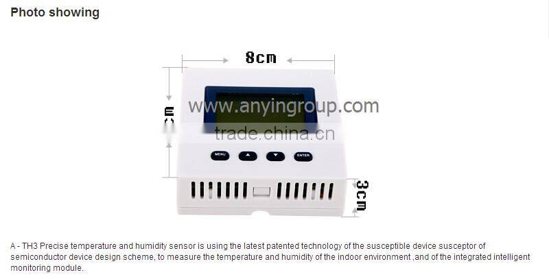 Hot Selling Temperature Humidity Sensor, Relay Output Cost-effective Temperature Humidity Controller