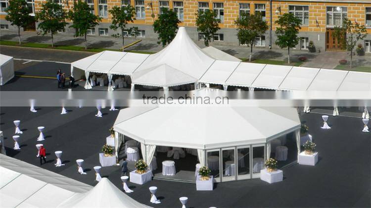 Marriage tent price with design and linen tent decoration