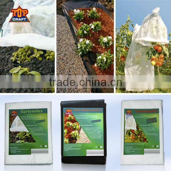 nonwoven plant cover crop fabric