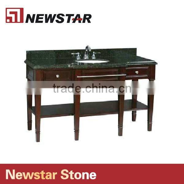 Simple design Hotel wood bathroom cabinet vanity