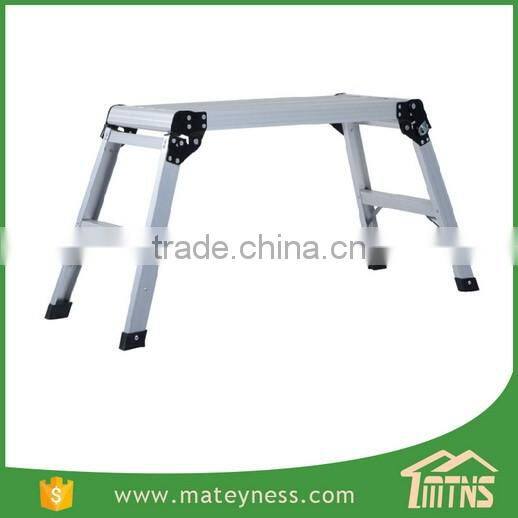 Folding Work Bench Stool Ladder Aluminum Work Platform