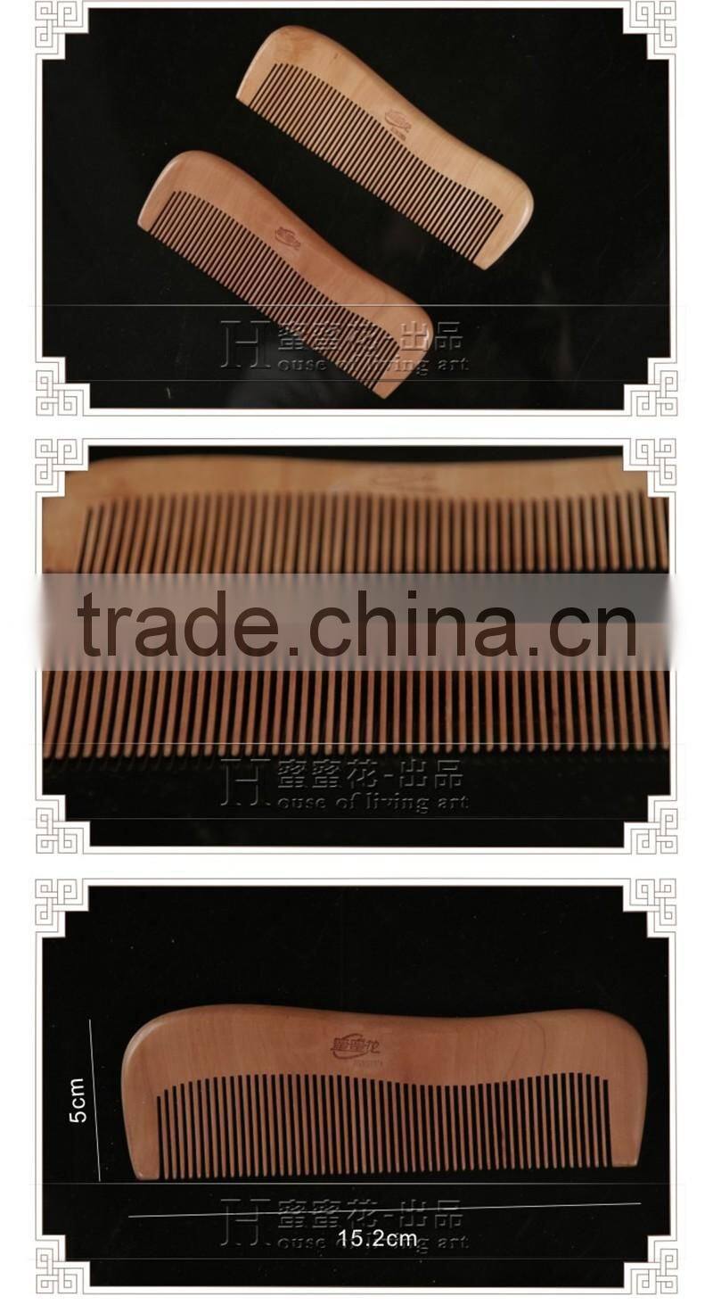 Wooden Comb Engraved Your Logo Comb Natural Wooden Comb