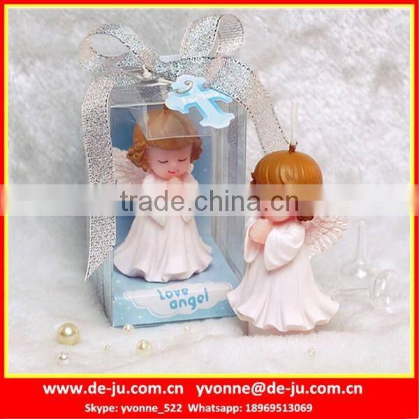 Eco- Friendly Small Angel Shaped Handmade Art Candle