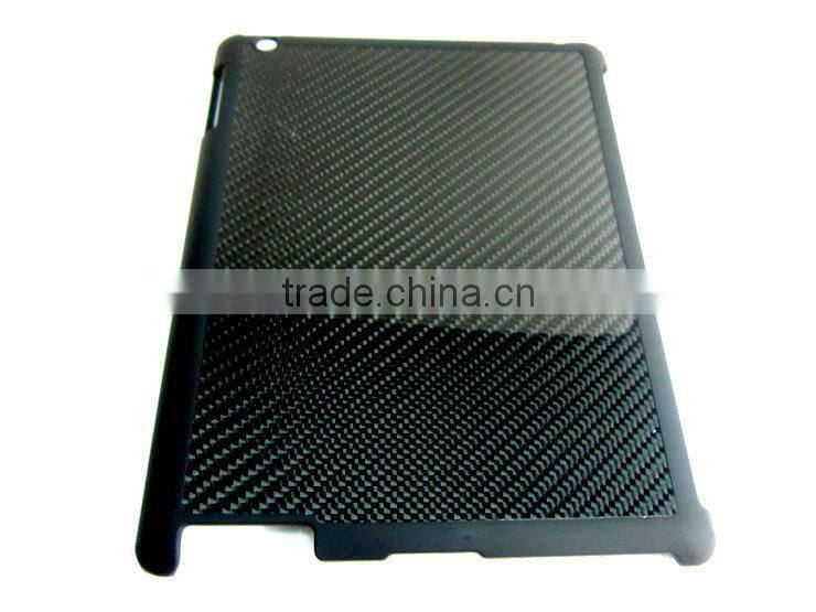 2016 New tablet case real carbon fiber cover PC shell for iPad 2/3/4