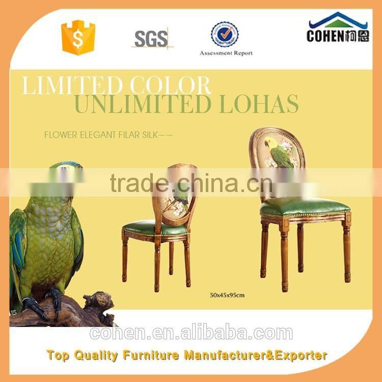 Hotel room furniture antique armless wooden chair/wood design dining chair(CH-211-OAK) Hotel room furniture antique armless wood