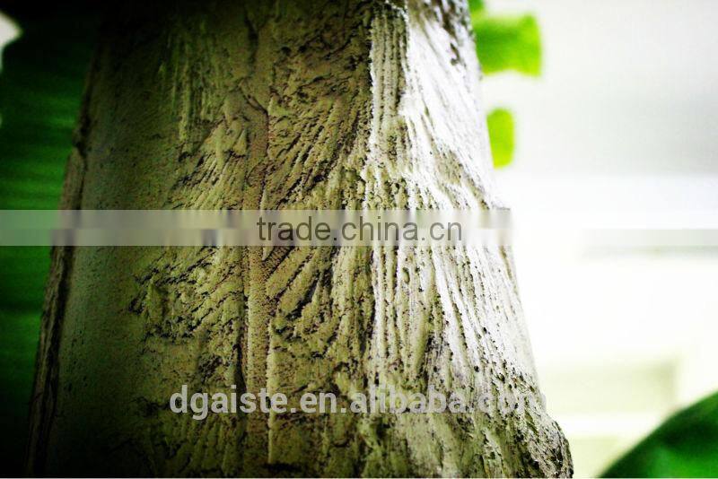 Y8463-15-1LS( 2014 hot sale Factory direct Extra large banana trees for hotel decoration )