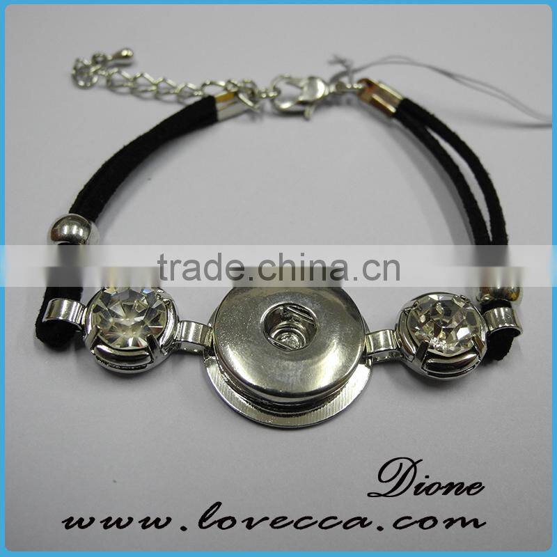 2015 new snap button bracelet snap bracelet