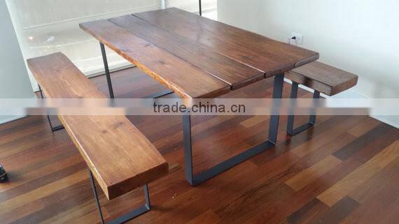 Wholesale 28 inch metal flat steel black coated wood furniture feet