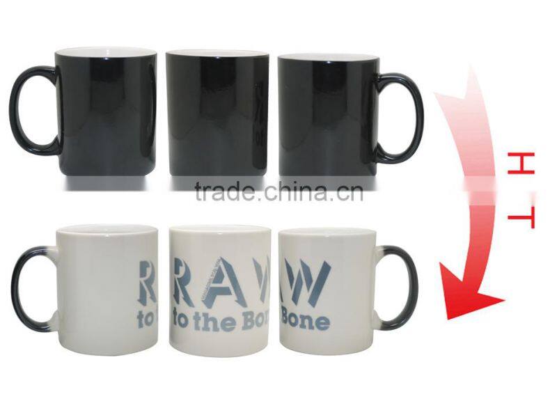 Fantasy Mugs Ceramic Color Changing Creative Black Mug