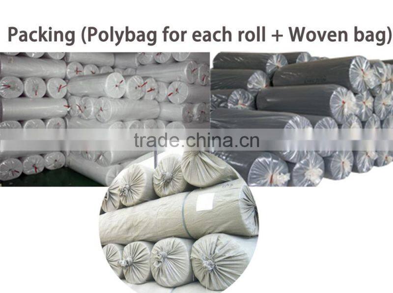 needle punched polyester nonwoven geotextile for retaining wall