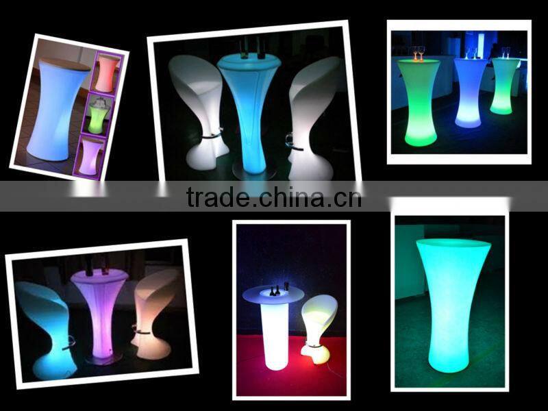 HX The Best Seller Led Cube Chairs/ Bar Stools/led cube chair