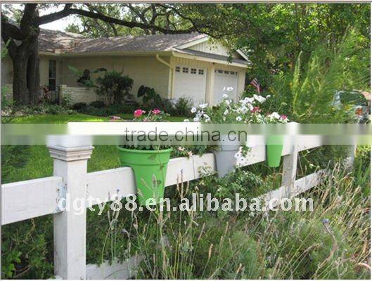 vacuum forming fence small plastic flower pots customized flowerpot on the wall