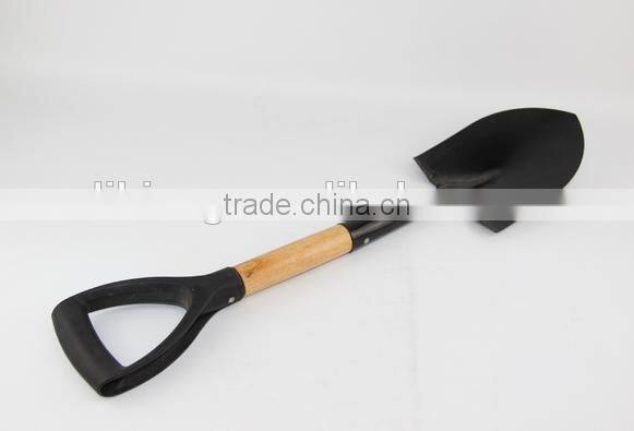 High quality iron wood handle shovel