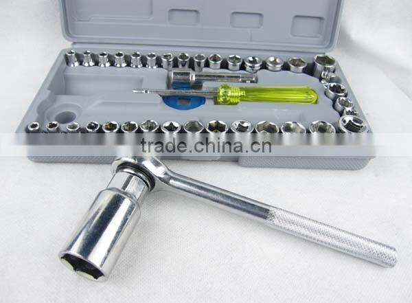 40pcs socket set 1/4 3/8