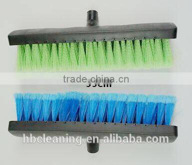 BSCI deachable handle flow water garden broom, factory PAHS deck brush for garden and outdoors, garden decks floor cleaner
