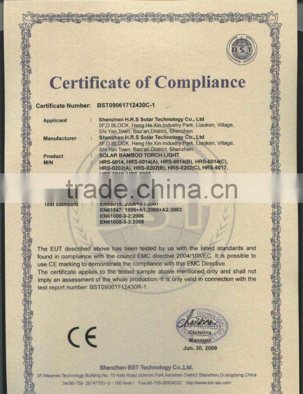 Outdoor solar lawn light