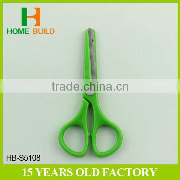 Factory price HB-S5108 5" New children safe paper scissors