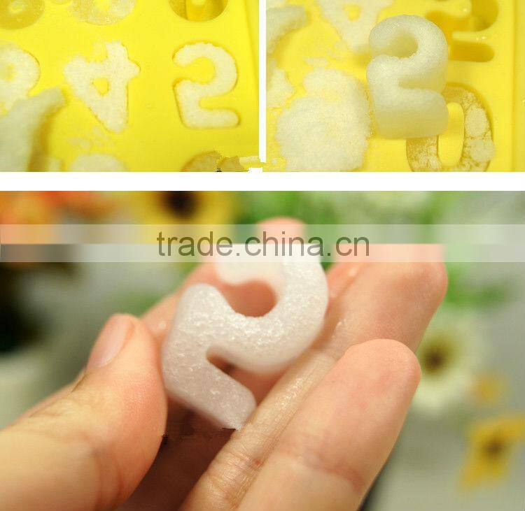 Number ice cube tray