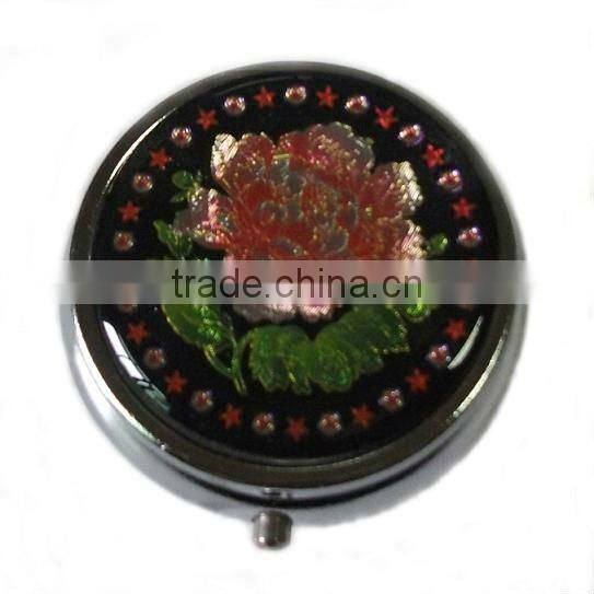 jewelry decorative pill boxes with flower PB1407