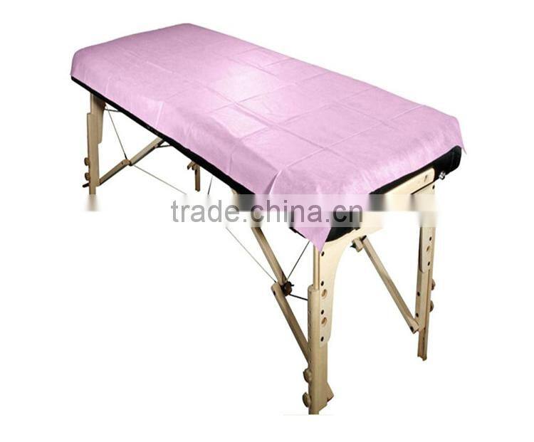 China manufacturer 13 year factory new products PP spunbond nonwoven cloth products disposable hospital bed sheets