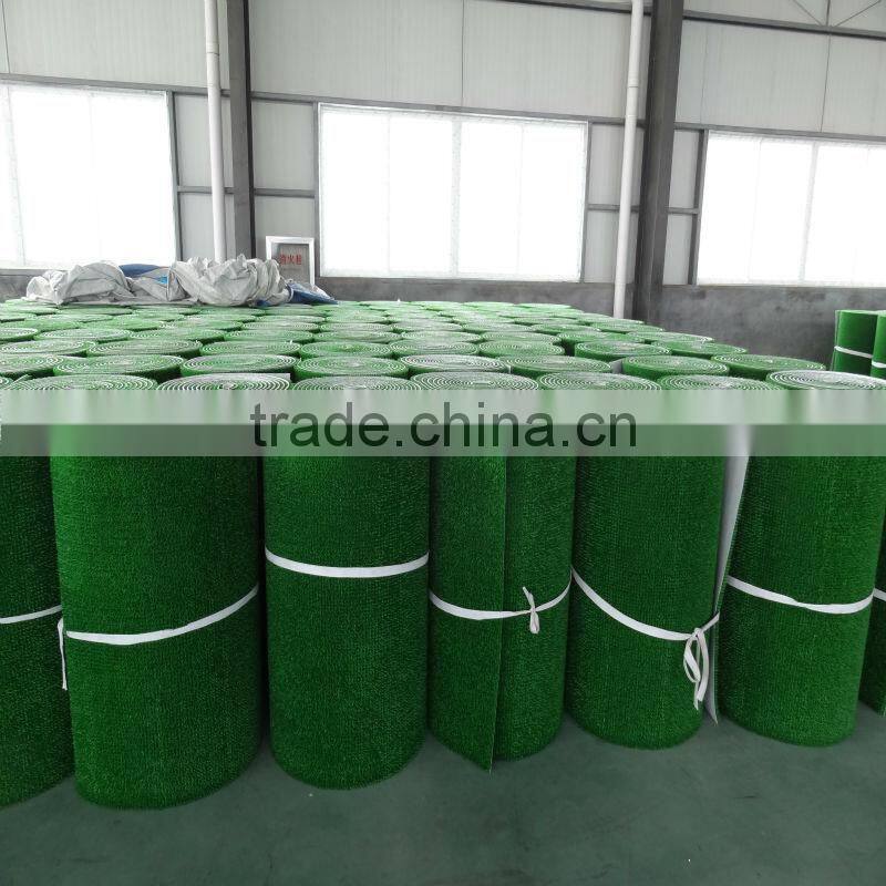 hebei mortmain high density gold-rushing plastic grass mat