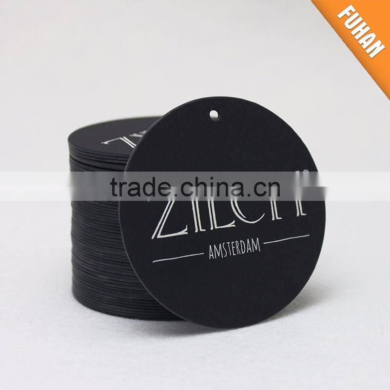 Top Quality Recycled Paper Hang Tag with Eyelet for Shoes/Garment/Bag