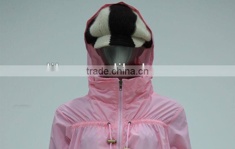 ALIKE summer satin quilted riding uv jacket