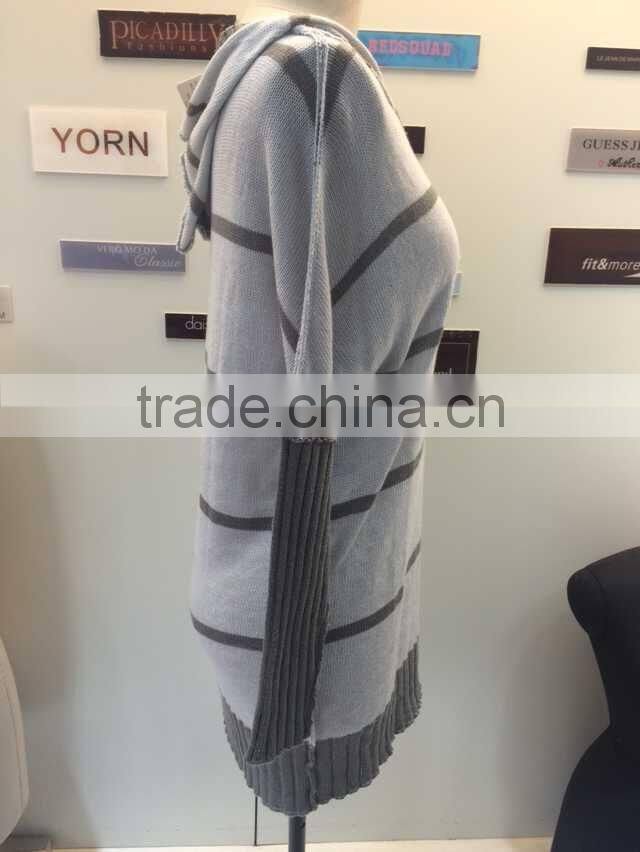 2015 newest design Knitted Sweater cardigan dress