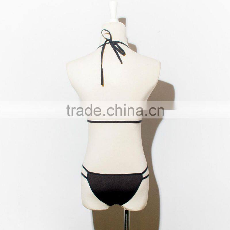 summer new hot sexy tape two-piece girl bikini set