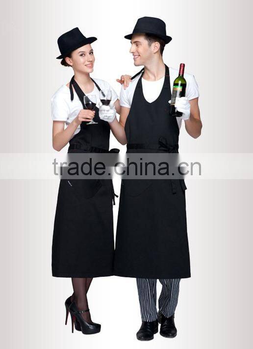 restaurant uniform waist apron / bar staff apron factory supply directly