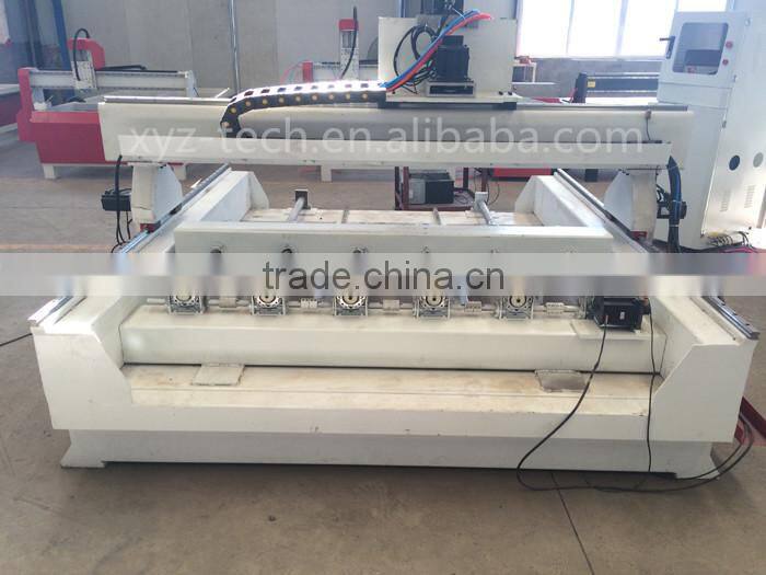 High efficiency 6 or 8 heads cylinder engraving cnc router woodworking machine