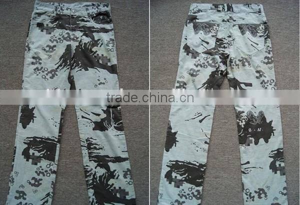 mens ready made garments stock lot camo pants