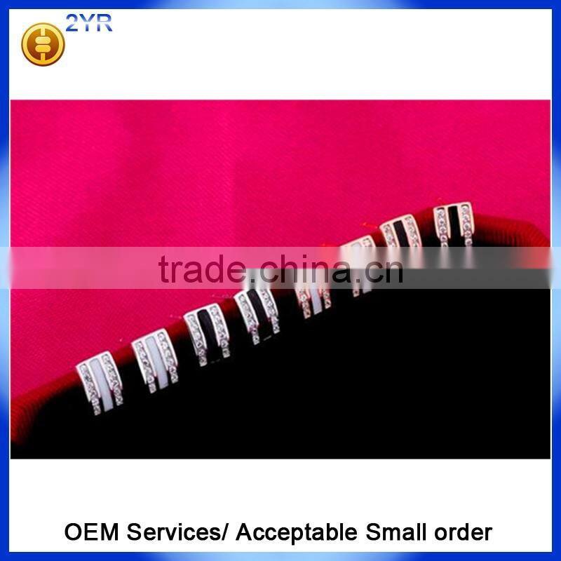 Fashion 925 Sterling Silver 2016 Latest Design Square Earring