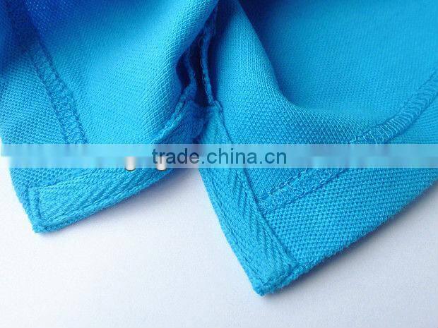 180g polyester cotton blank polo ,custom polo